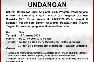 Pengumuman PSAP 2025